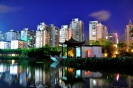 郭雄--茶亭公园夜色如画--郭雄